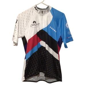 Garneau Comcast Women's Full Zip Cycling Jersey Shirt Size XL Team Apparel NWT